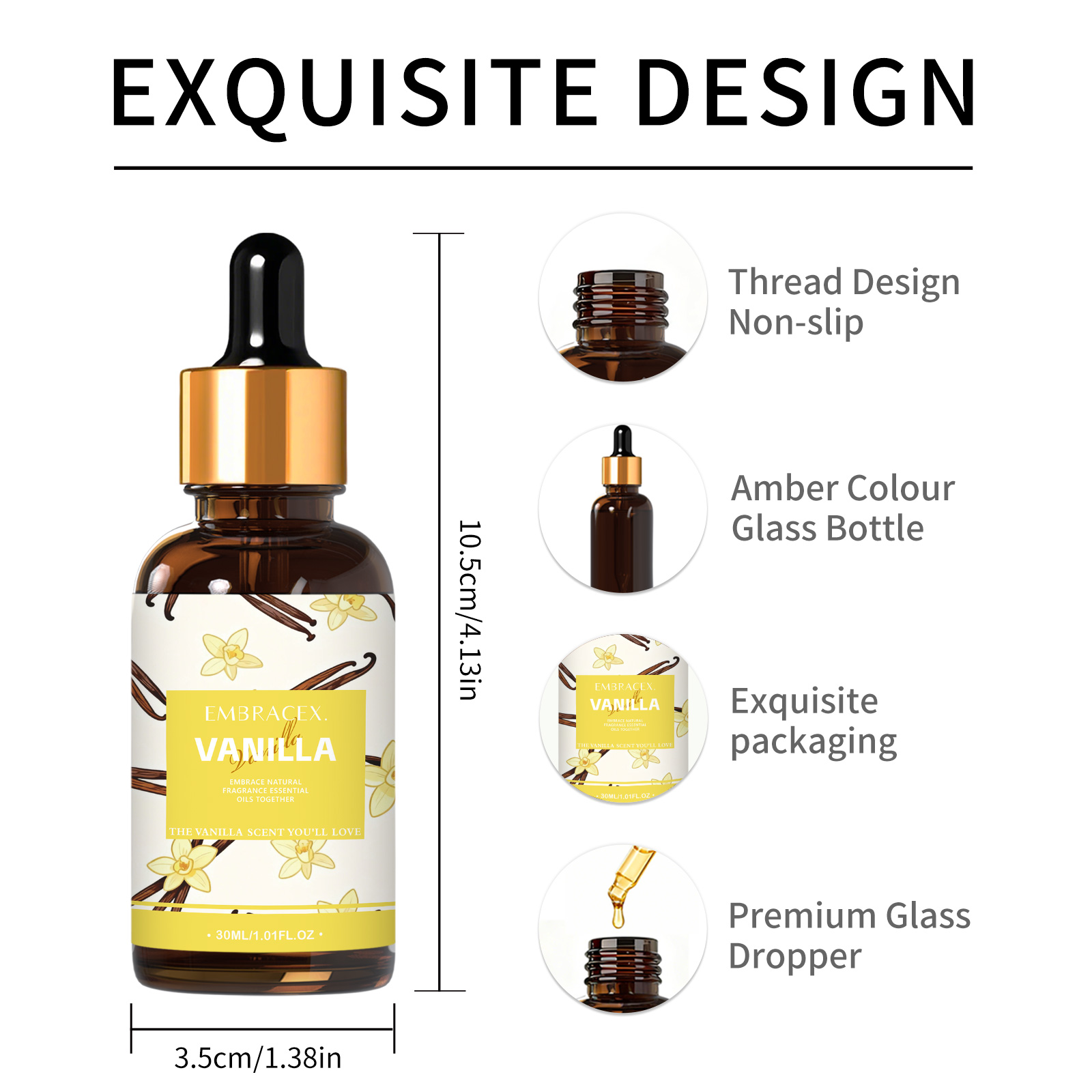 30ml Vanilla Fragrance Oils Fo - Perfume Fragrance Diffuser 评论和价格