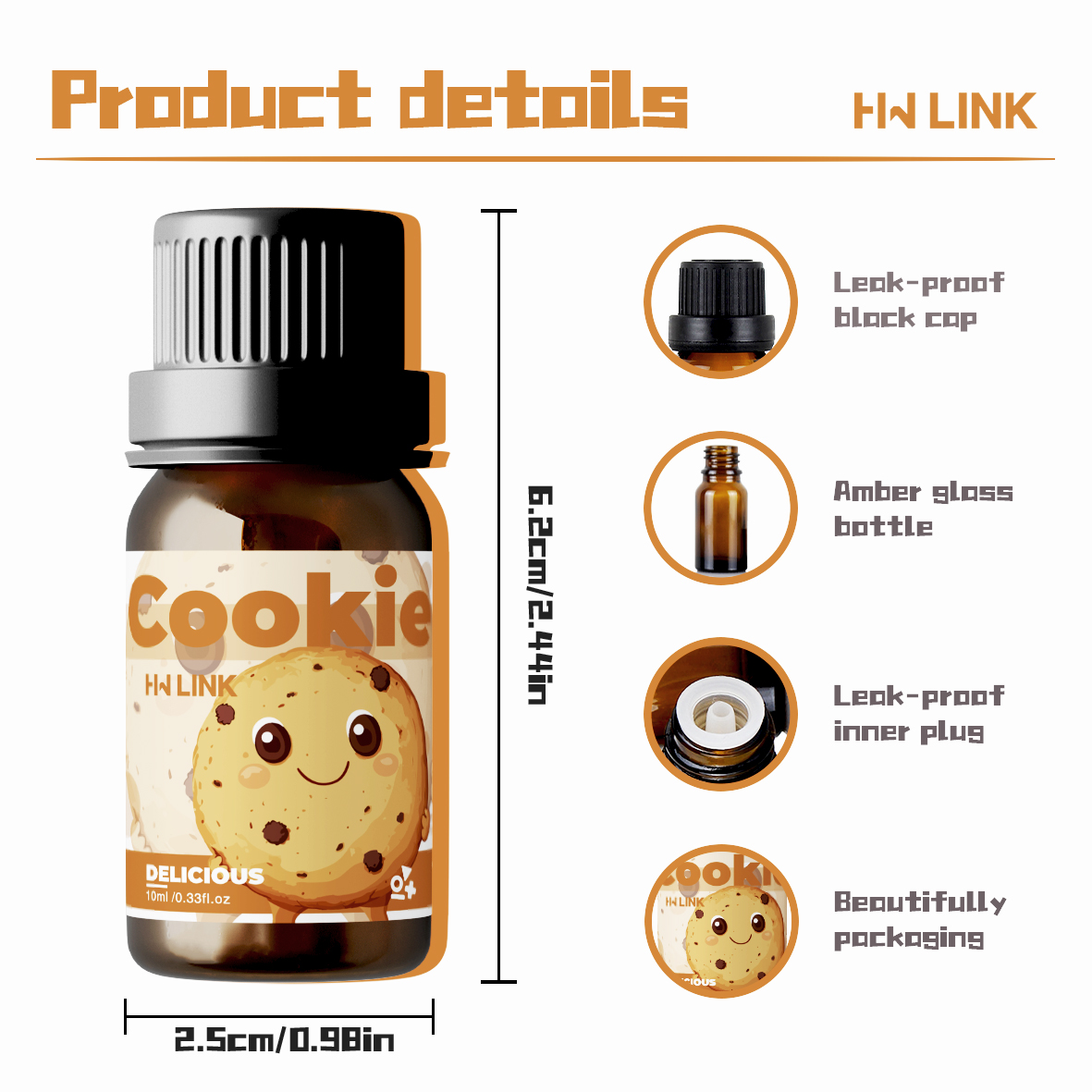 10ml Cookie Fragrance Oils For - Perfume Fragrance Diffuser 评论和价格