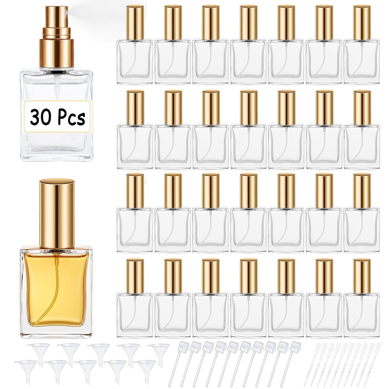 High quality 30 15ml clear gla - Perfume Travel Set 评论和价格