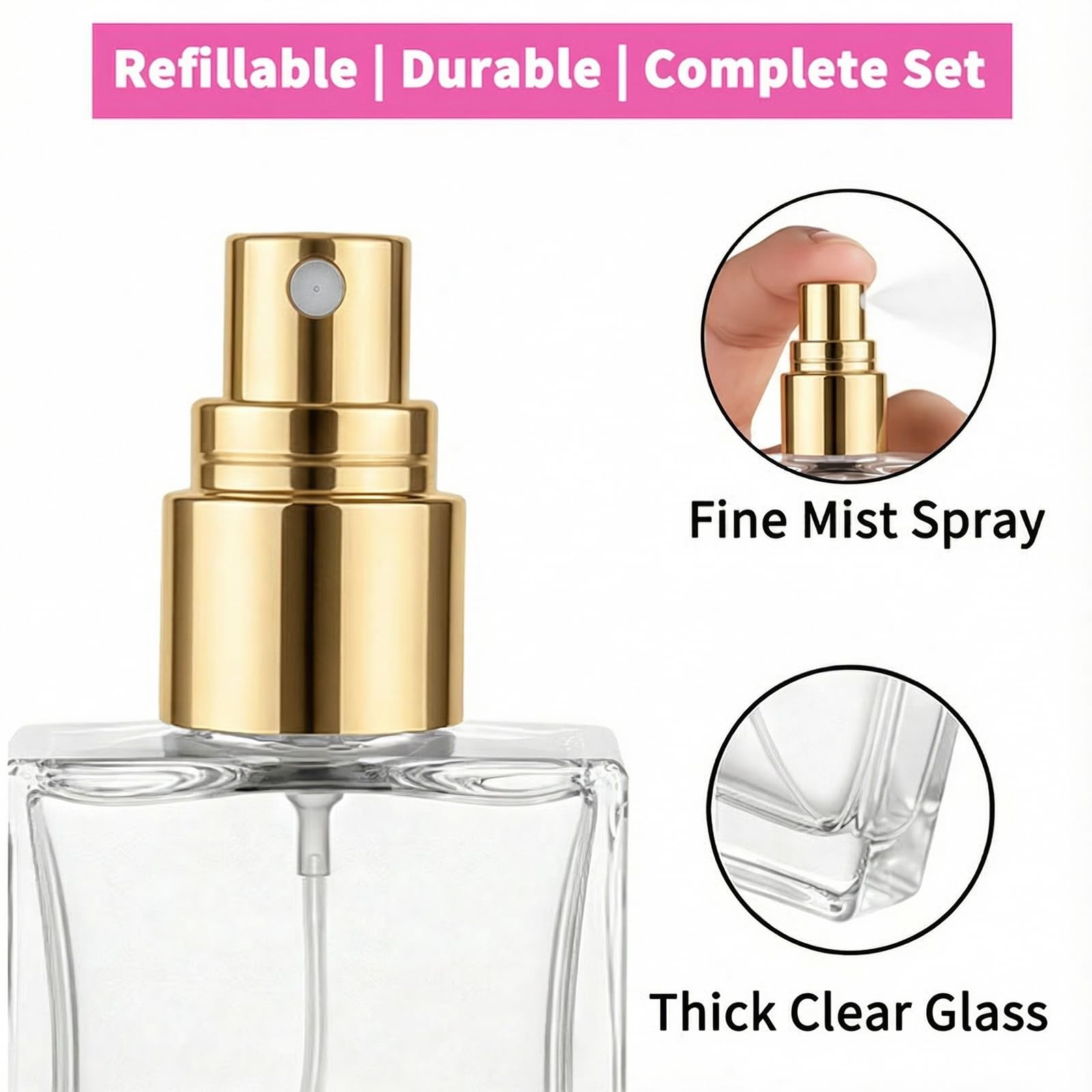 High quality 30 15ml clear gla - Perfume Travel Set 评论和价格