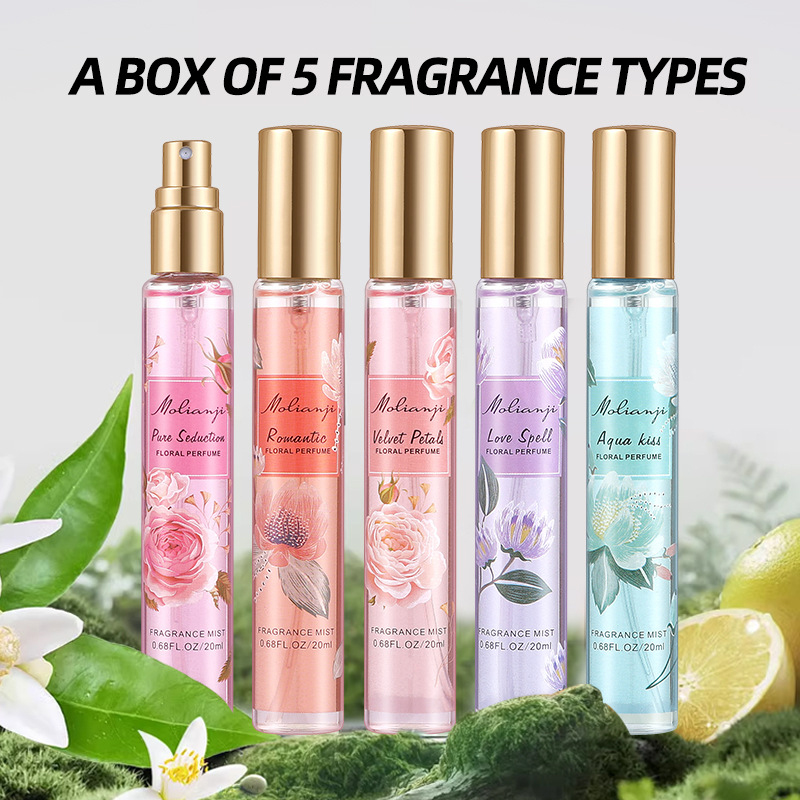 5pcs Women's Perfume Gift Set  - Perfume Travel Set 评论和价格