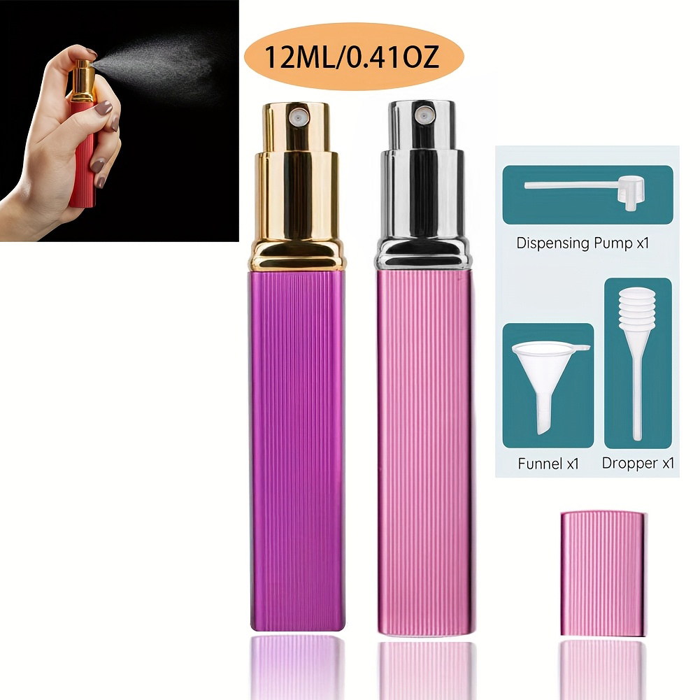 2-Piece Set, 12ml Refillable P - Perfume Fragrance Ingredients 评论和价格