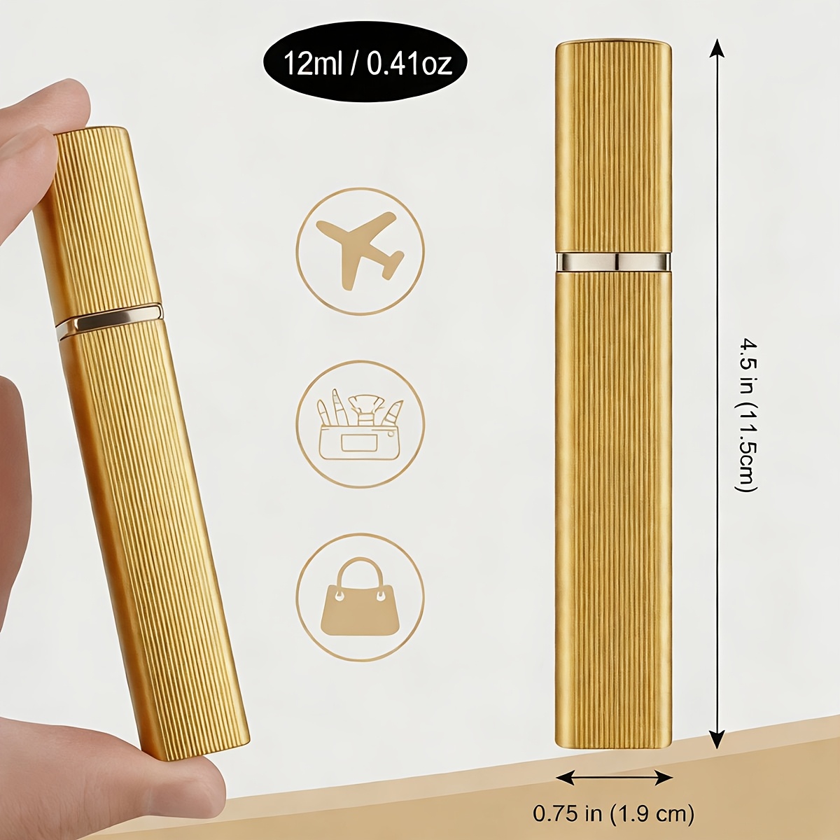 2-Piece Set, 12ml Refillable P - Perfume Fragrance Ingredients 评论和价格
